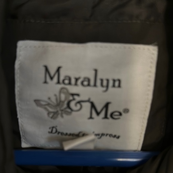 Maralyn & Me Green Puffer Coat - Picture 2 of 6